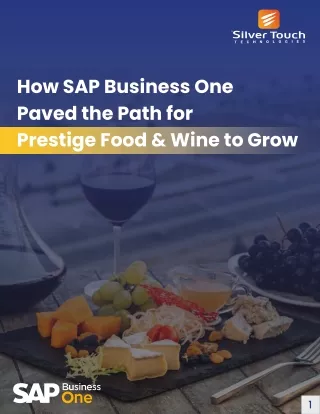 ERP for Prestige Food and Wine Case Study