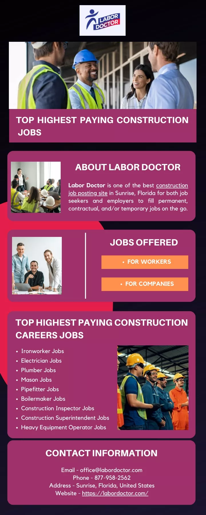 top highest paying construction jobs