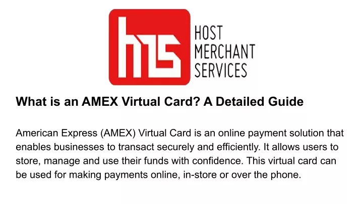 what is an amex virtual card a detailed guide
