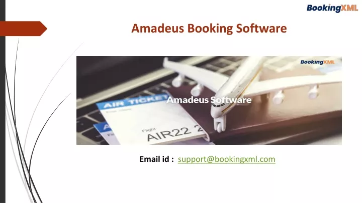 amadeus booking software