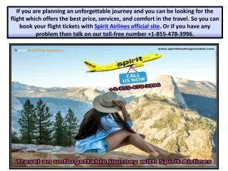 Save your money with Spirit Airlines Tickets
