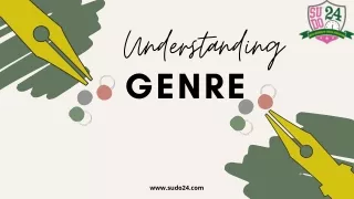understanding genre