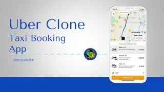 Reliable Uber Clone Taxi Booking App in the Market