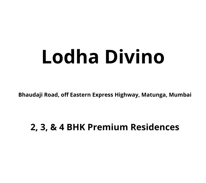 lodha divino