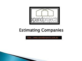 estimating companies