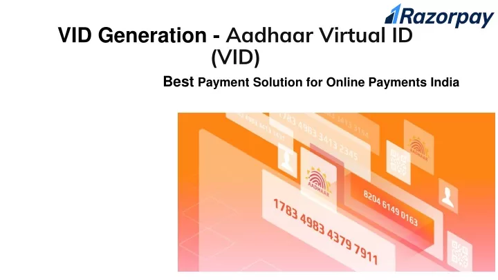 vid generation aadhaar virtual id vid