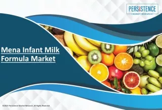 Mena Infant Milk Formula Market