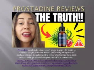 prostadine don t make unnecessary stress in your