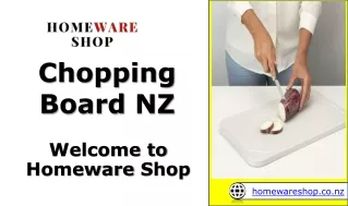 chopping board nz