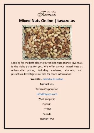 mixed nuts online tavazo us