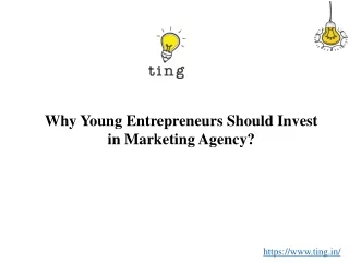Why Young Entrepreneurs Should Invest in Marketing Agency