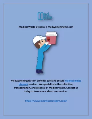 Medical Waste Disposal | Medwastemngmt.com