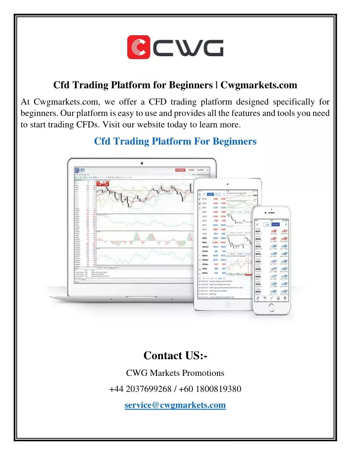 cfd trading platform for beginners cwgmarkets com