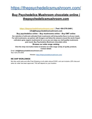 Buy Psychedelic Magic Mushroom Online - Psychedelic Magic Mushroom Australia