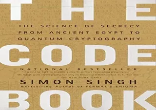 [⚡DOWNLOAD PDF⚡] The Code Book: The Science of Secrecy from Ancient Egypt to Qua