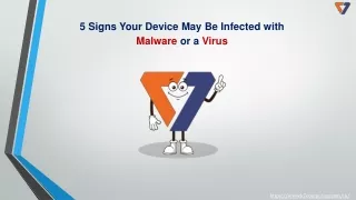 5 Signs Your Device May Be Infected with Malware or a Virus