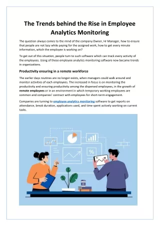 The Trends Behind The Rise In Employee Analytics Monitoring