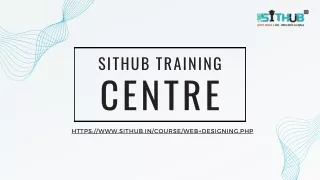 web designing course