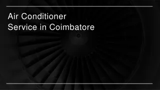 Air Conditioner service in Coimbatore