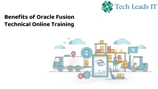 benefits of oracle fusion technical online