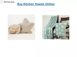 Buy Kitchen Towels Online