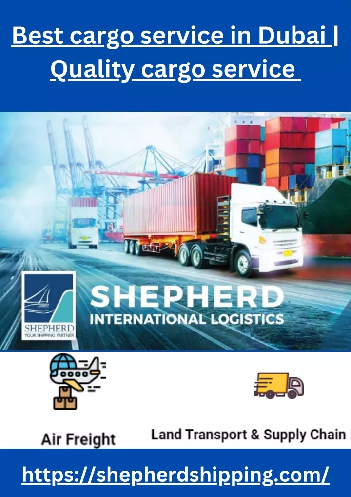 best cargo service in dubai quality cargo service