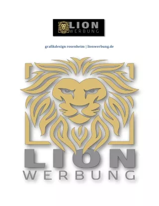 grafikdesign rosenheim | lionwerbung.de