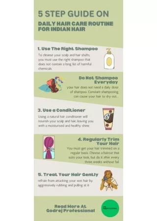 Expert Recommended Hair Care Routine for Indian Hair