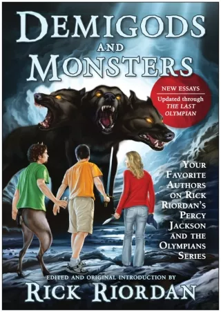 Download⚡️ Demigods and Monsters: Your Favorite Authors on Rick Riordan's Percy