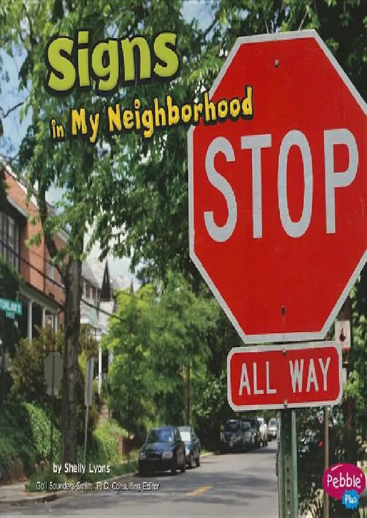 signs in my neighborhood download pdf read signs
