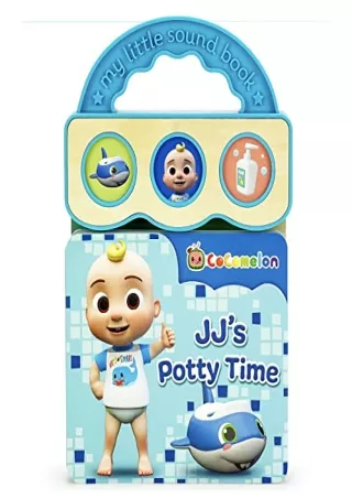 ❤️PDF⚡️ Cocomelon JJ's Potty Time 3-Button Potty Training Sound Board Book