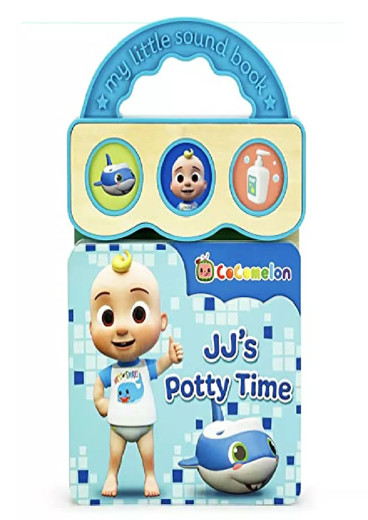 cocomelon jj s potty time 3 button potty training