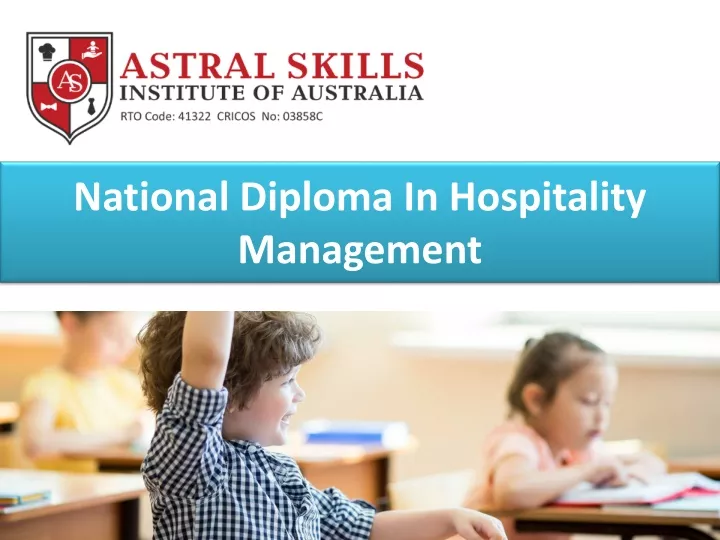 national diploma in hospitality management