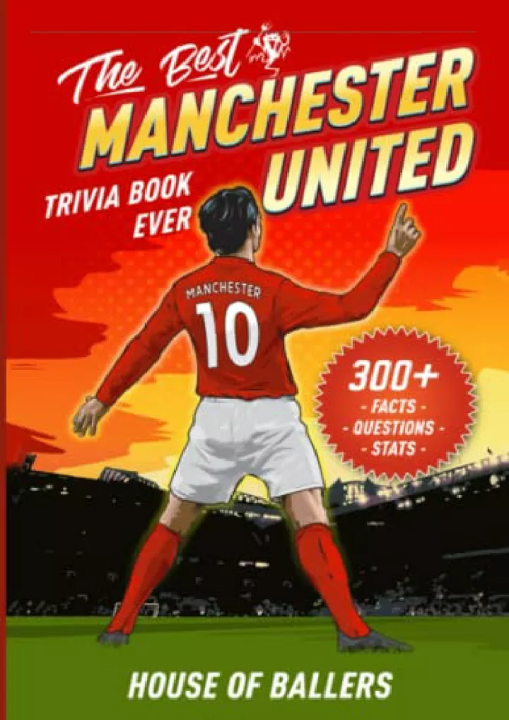 the best manchester united trivia book ever