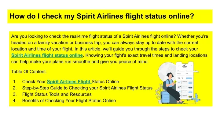 how do i check my spirit airlines flight status