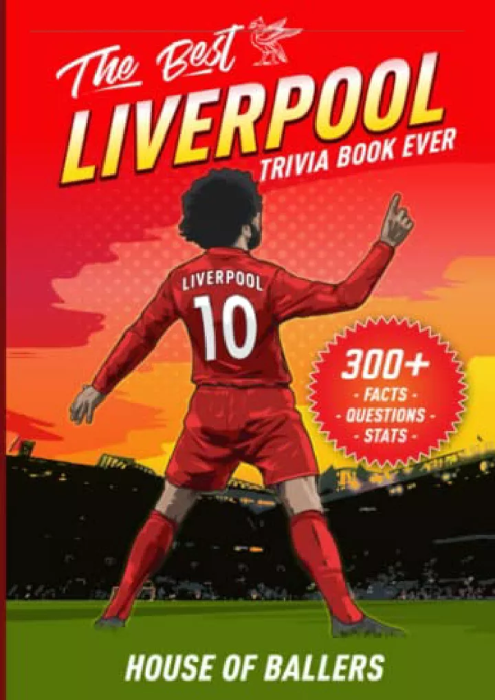 the best liverpool trivia book ever