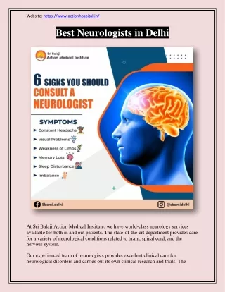 Best Neurologists in Delhi | Neurology Clinic in Delhi