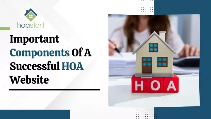 important components of a successful hoa website