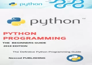 download Learn Python Programming in 2022: Learn How to Program Python in One Da