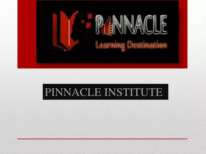 pinnacle institute