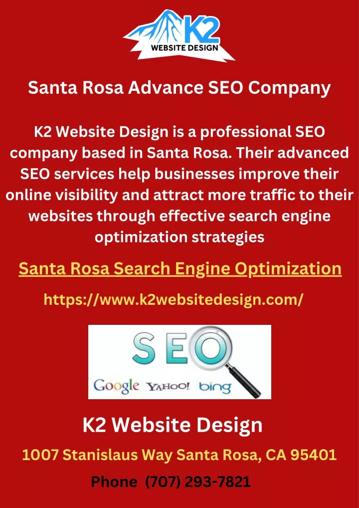 santa rosa advance seo company