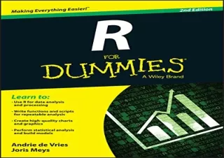 pdf r for dummies free download pdf read