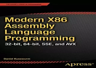 pdf book modern x86 assembly language programming