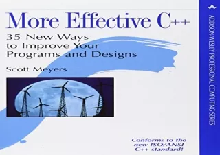 download More Effective C  : 35 New Ways to Improve Your Programs and Designs ki