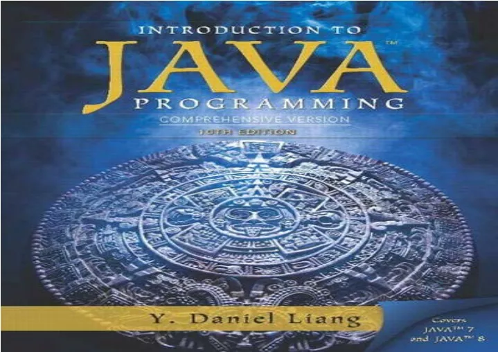 download intro to java programming comprehensive