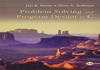 [READ PDF] Problem Solving and Program Design in C full