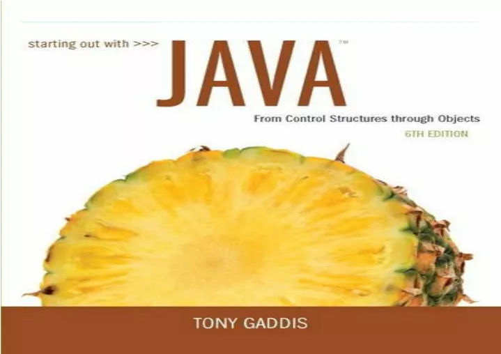 pdf book starting out with java from control