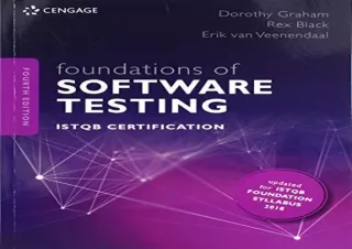 (PDF BOOK) Foundations of Software Testing ISTQB Certification, 4th edition ipad