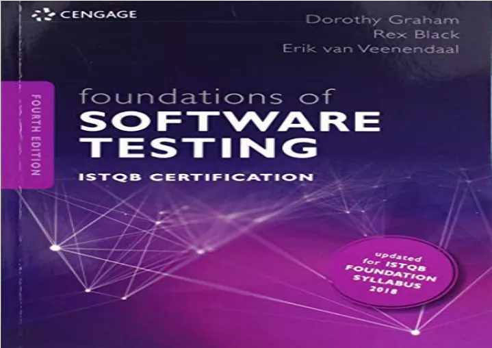 pdf book foundations of software testing istqb