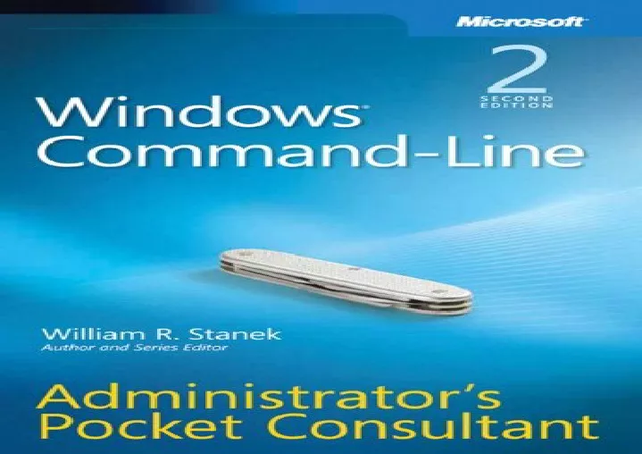 pdf windows command line administrator s pocket